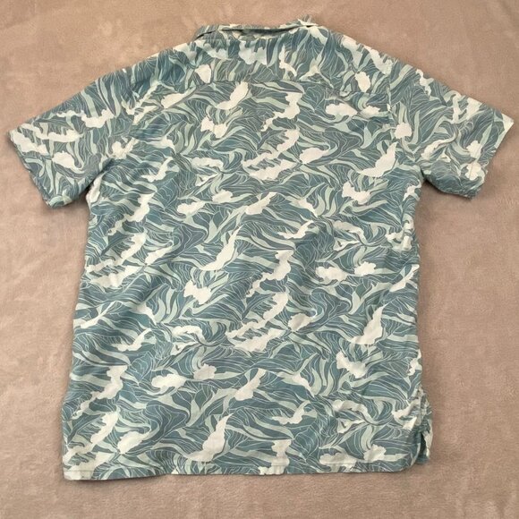 Levi's Mens Shirt Large Short Sleeve Relaxed Fit Floral Casual Button Up Casual - Picture 12 of 12